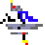 Transparant Space Manbow small in 64x64